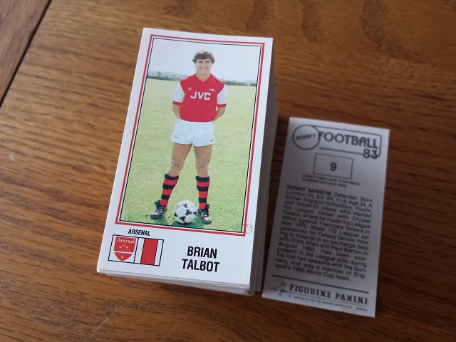 Panini Football 83 Individual Stickers