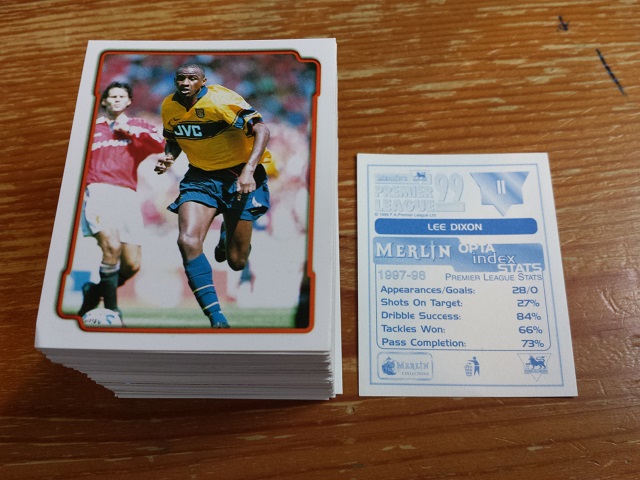 Merlin Premier League 99 Individual Stickers